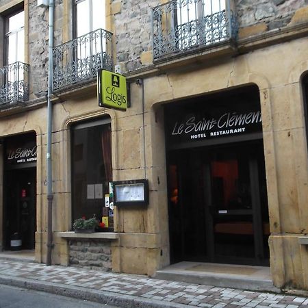 Hotel Restaurant Le Saint Clement Bagian luar foto