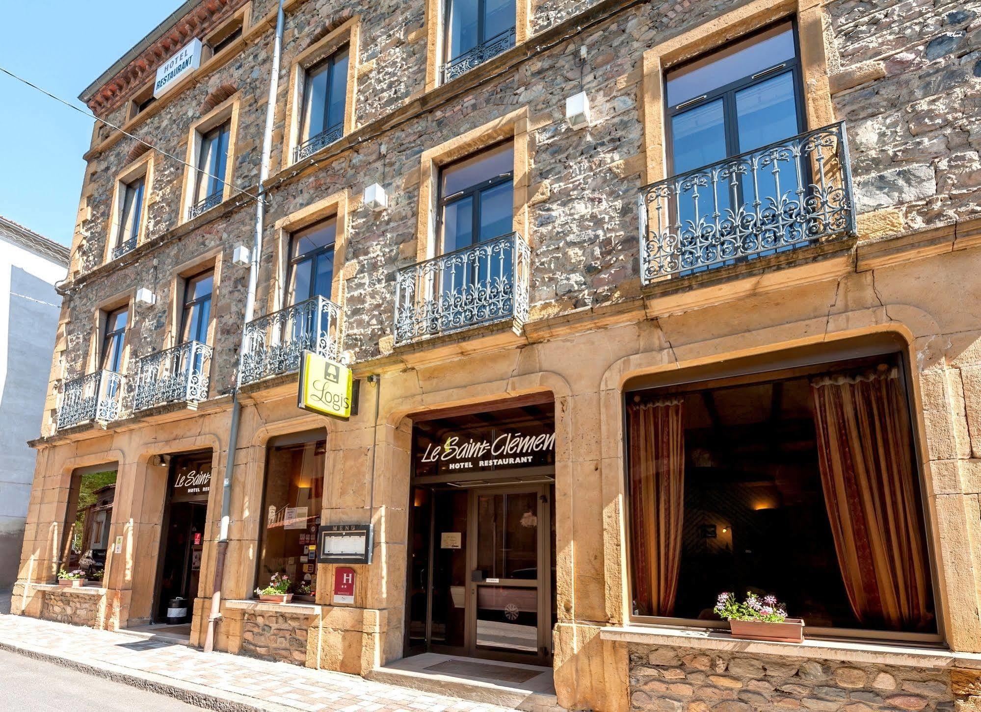 Hotel Restaurant Le Saint Clement Bagian luar foto